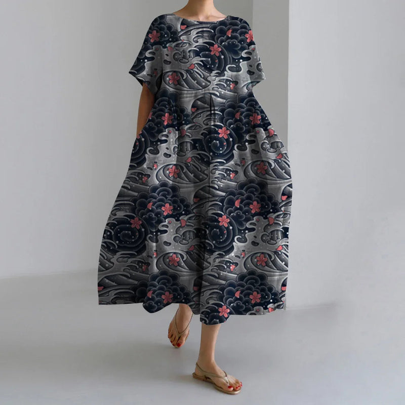 Classic Vintage Dress with a Flattering Fit