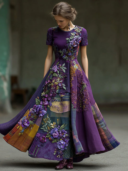 Classic Vintage Dress with a Flattering Fit