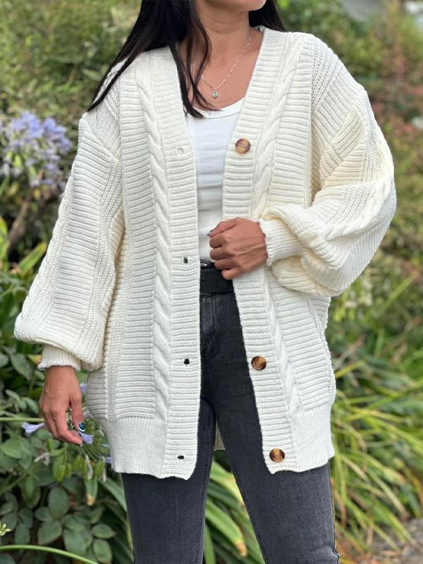 Classic Vintage Cardigan with a Flattering Fit