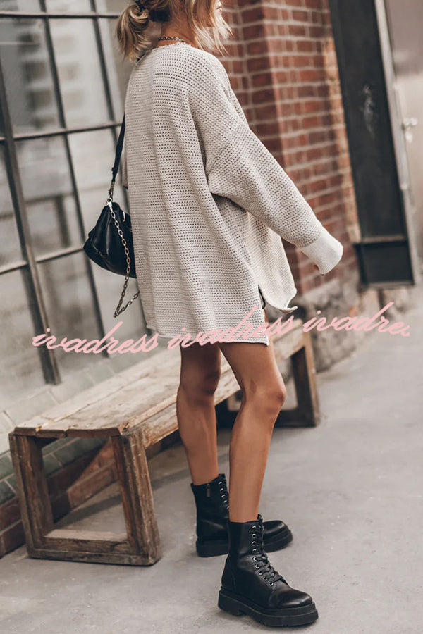 Classic Vintage Sweater with a Flattering Fit