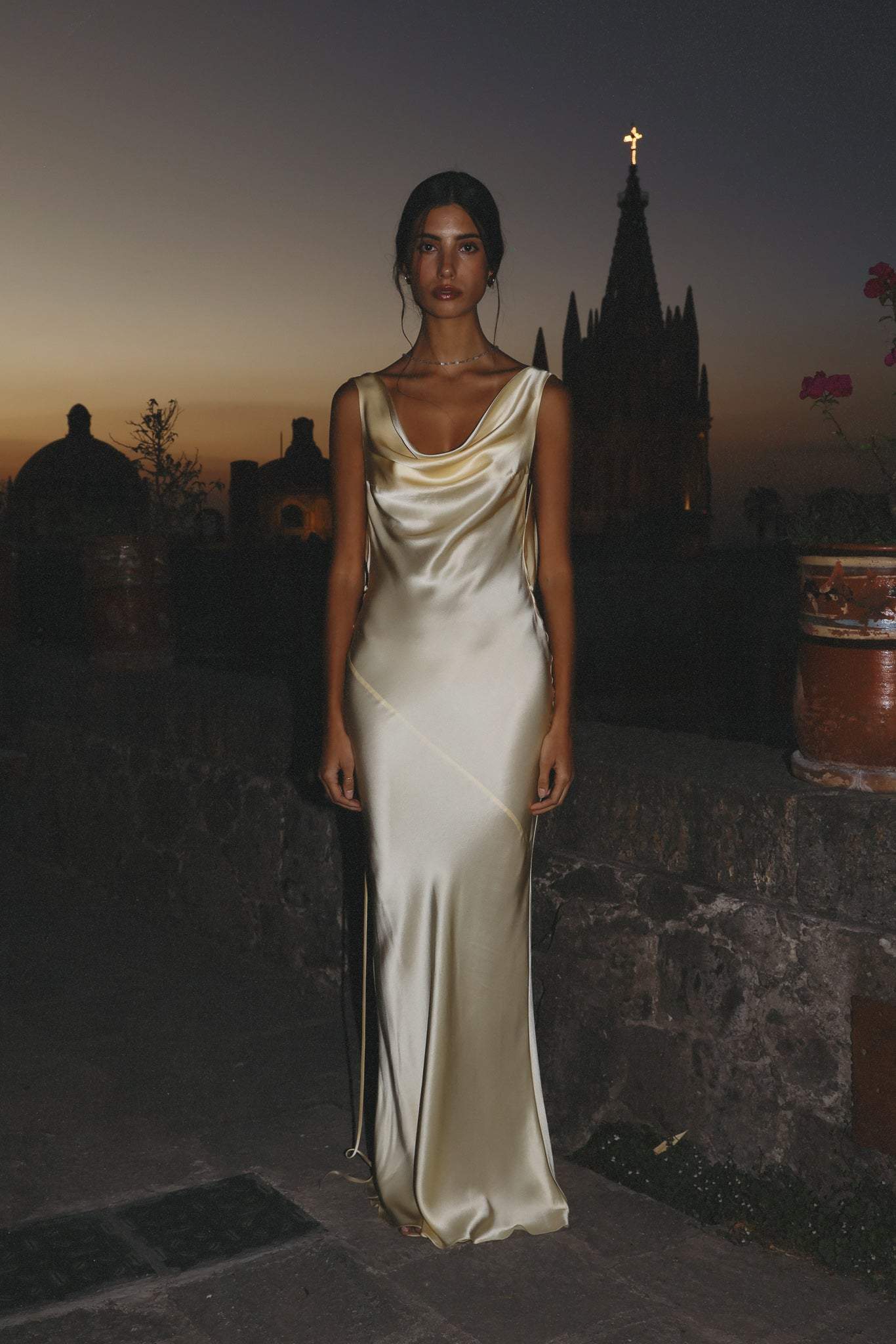 Classic Vintage Dress with a Flattering Fit