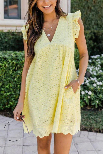 A Vintage Style Dress with Delicate Timeless Details