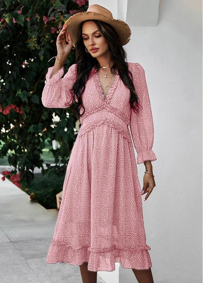 A Vintage Style Dress with Delicate Timeless Details
