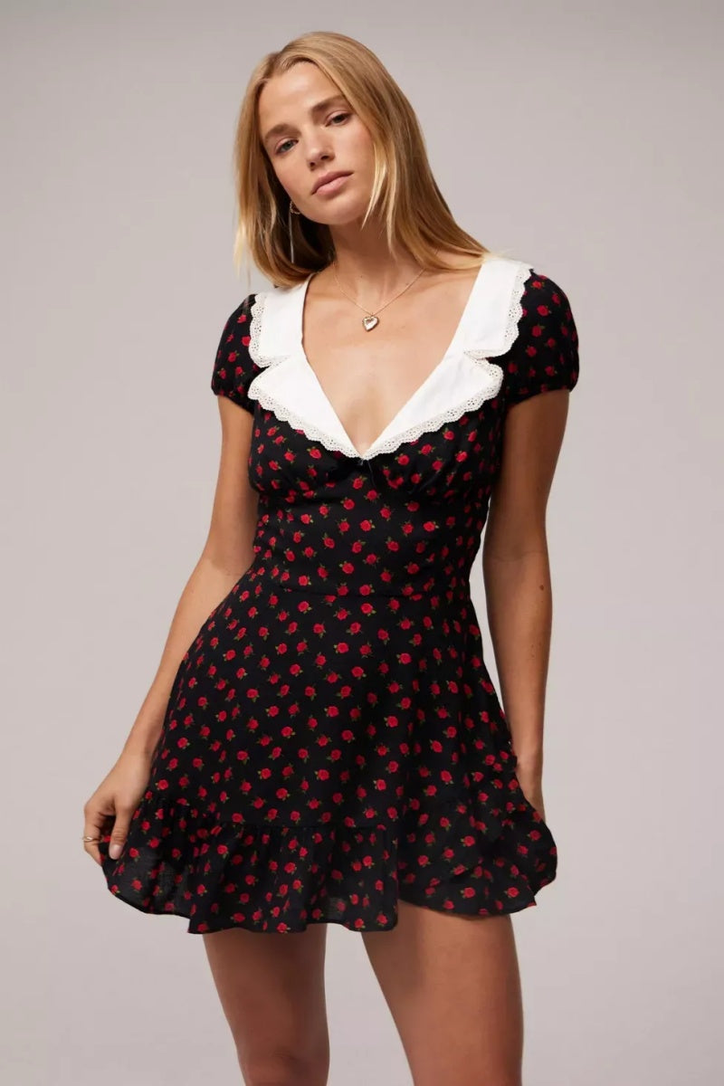 A Vintage Style Dress with Delicate Timeless Details