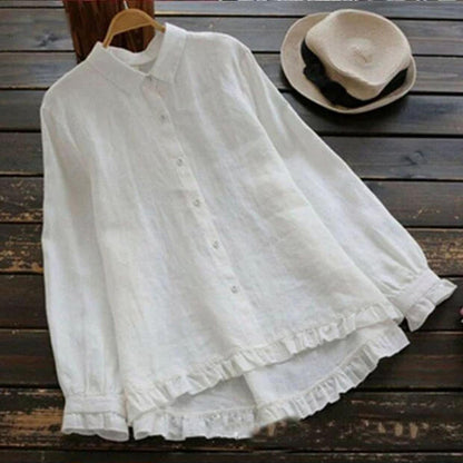 Classic Vintage Blouse with a Flattering Fit