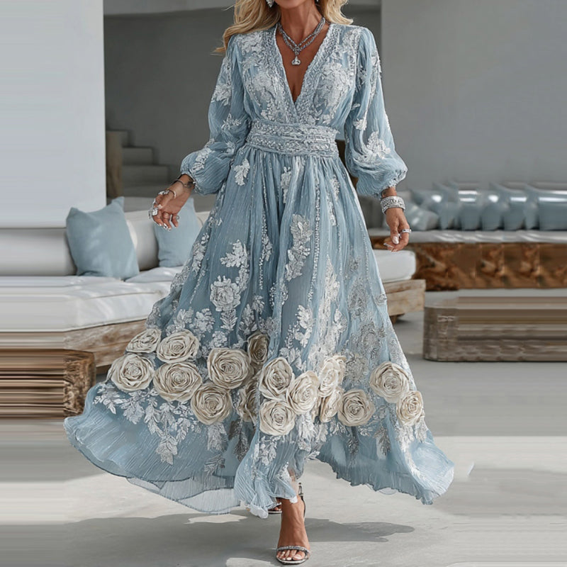 A Vintage Style Dress with Delicate Timeless Details