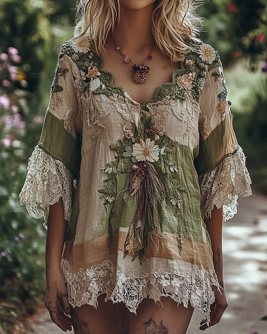 Vintage Inspired Top