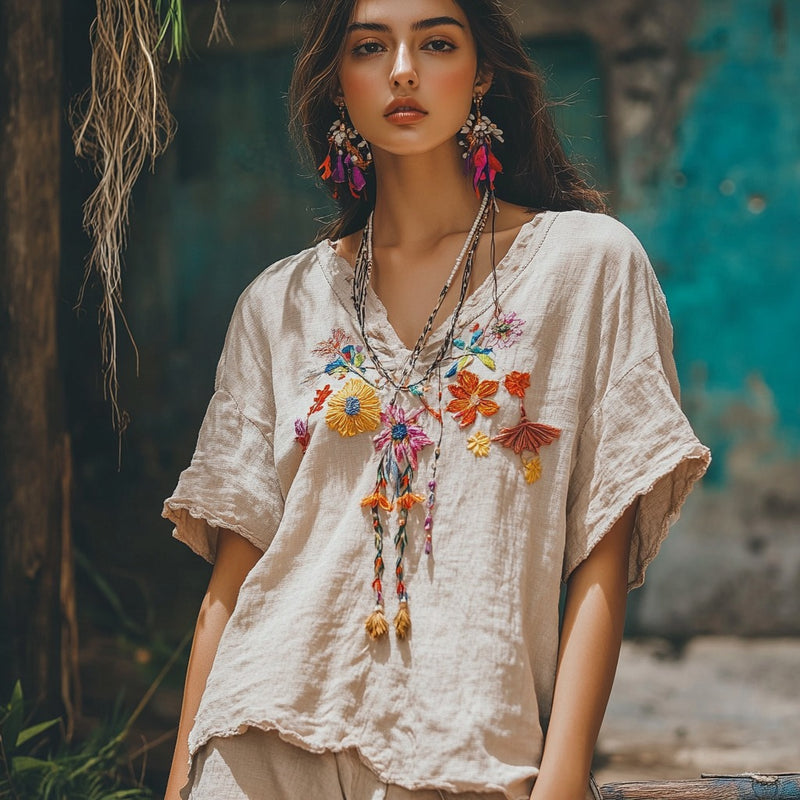 Classic Vintage Top with a Flattering Fit