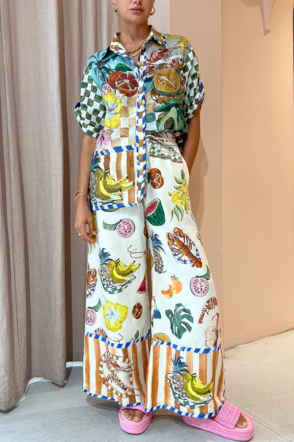 A Vintage Style Pants with Delicate Timeless Details