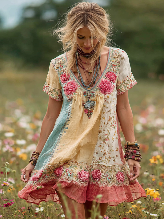 Classic Vintage Dress with a Flattering Fit