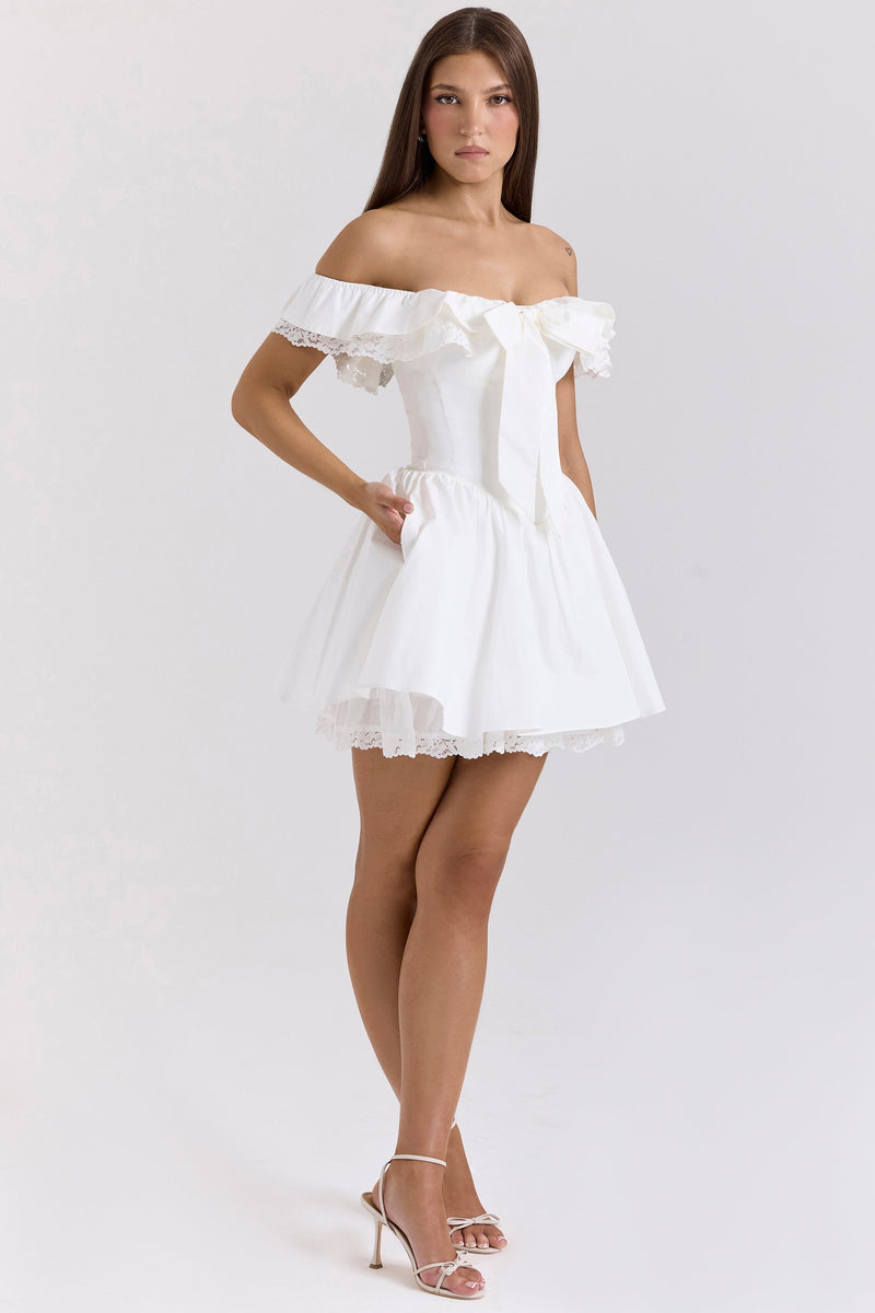 A Vintage Style Dress with Delicate Timeless Details