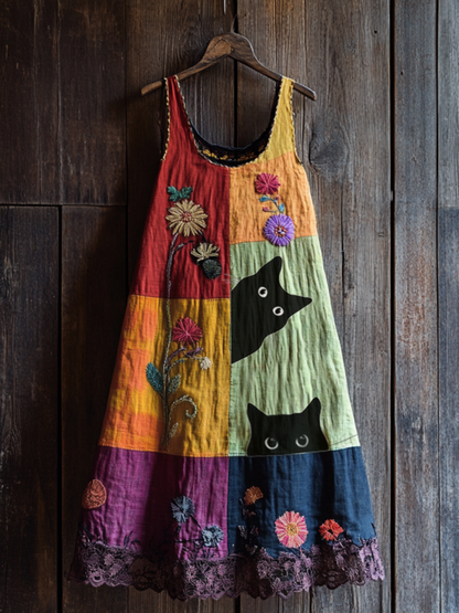 A Vintage Style Dress with Delicate Timeless Details