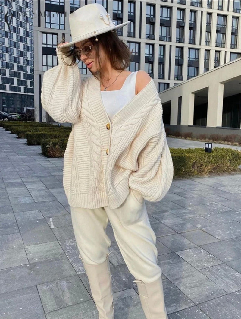 Vintage Inspired Cardigan with a Contemporary Edge