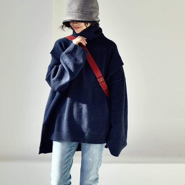 Classic Vintage Sweater with a Flattering Fit