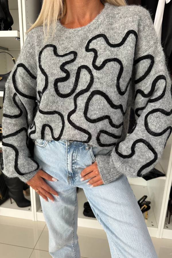 A Vintage Style Sweater with Delicate Timeless Details