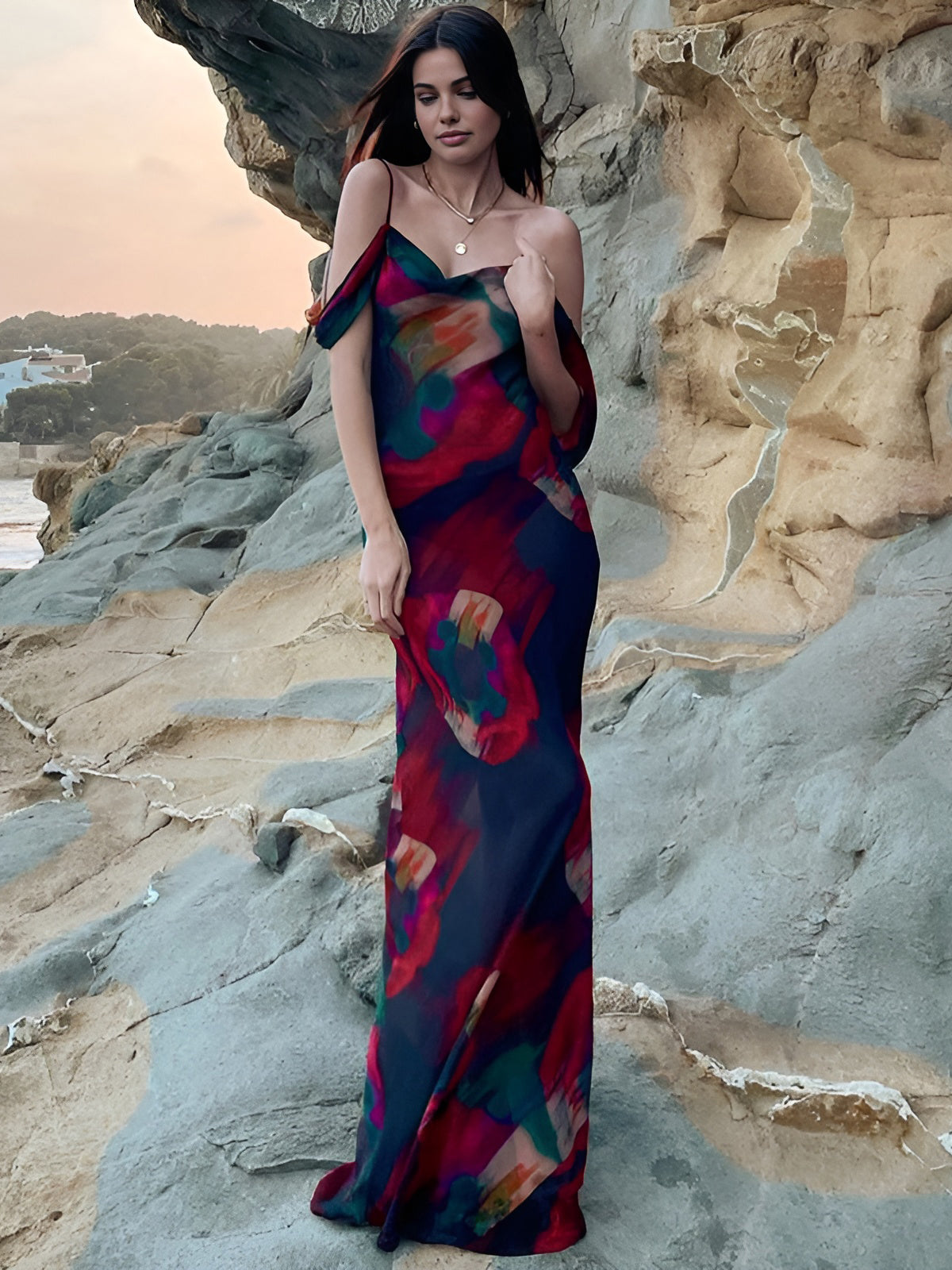 Elegantly Styled Dress for Everyday Wear