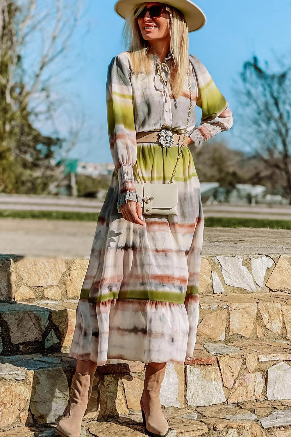 A Vintage Style Dress with Delicate Timeless Details