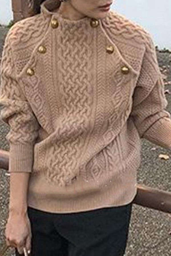 Beautifully Finished Sweater in a Timeless Design
