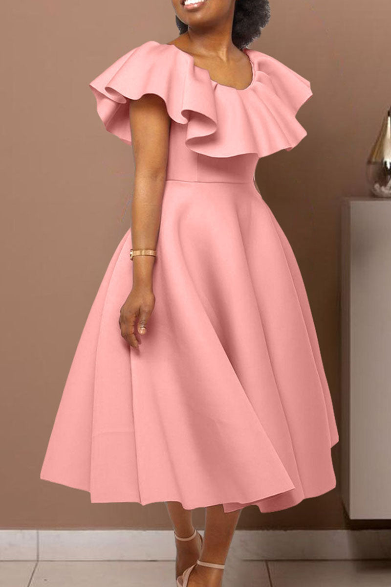 Classic Vintage Dress with a Flattering Fit