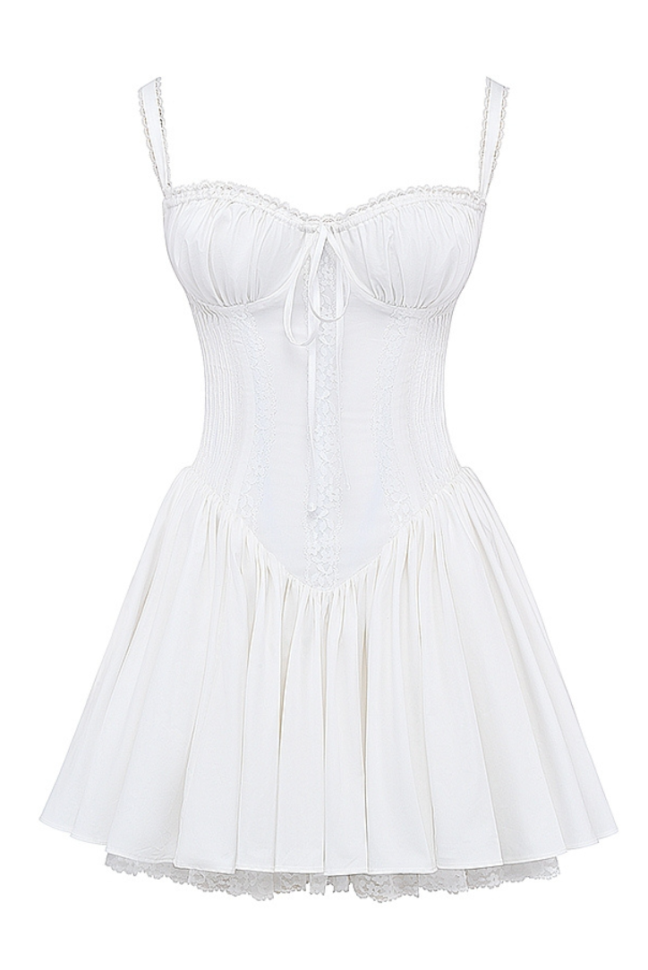 A Vintage Style Dress with Delicate Timeless Details