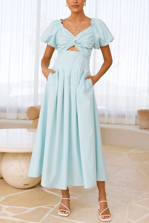 A Vintage Style Dress with Delicate Timeless Details