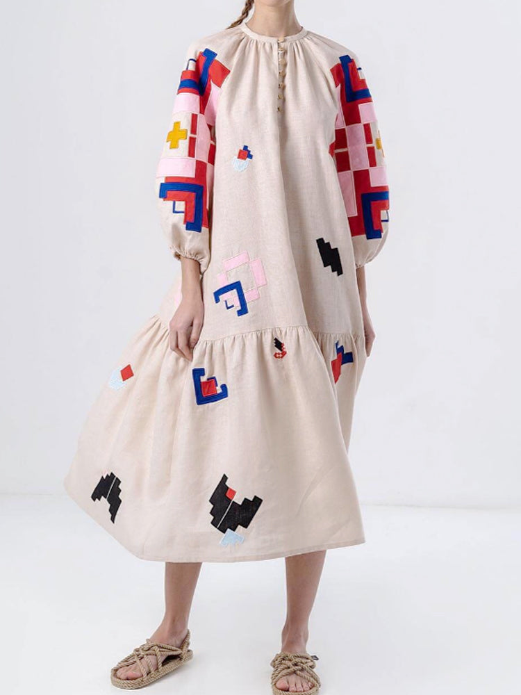A Vintage Style Dress with Delicate Timeless Details
