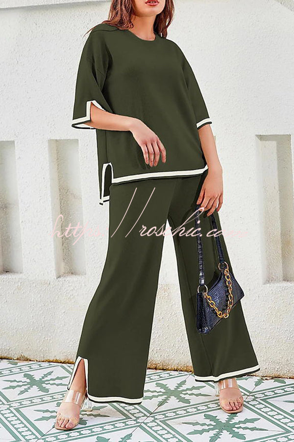 A Vintage Style Pants with Delicate Timeless Details
