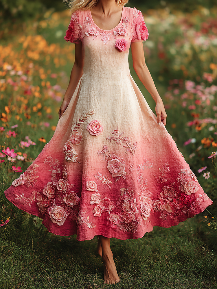 Beautifully Finished Dress in a Timeless Design