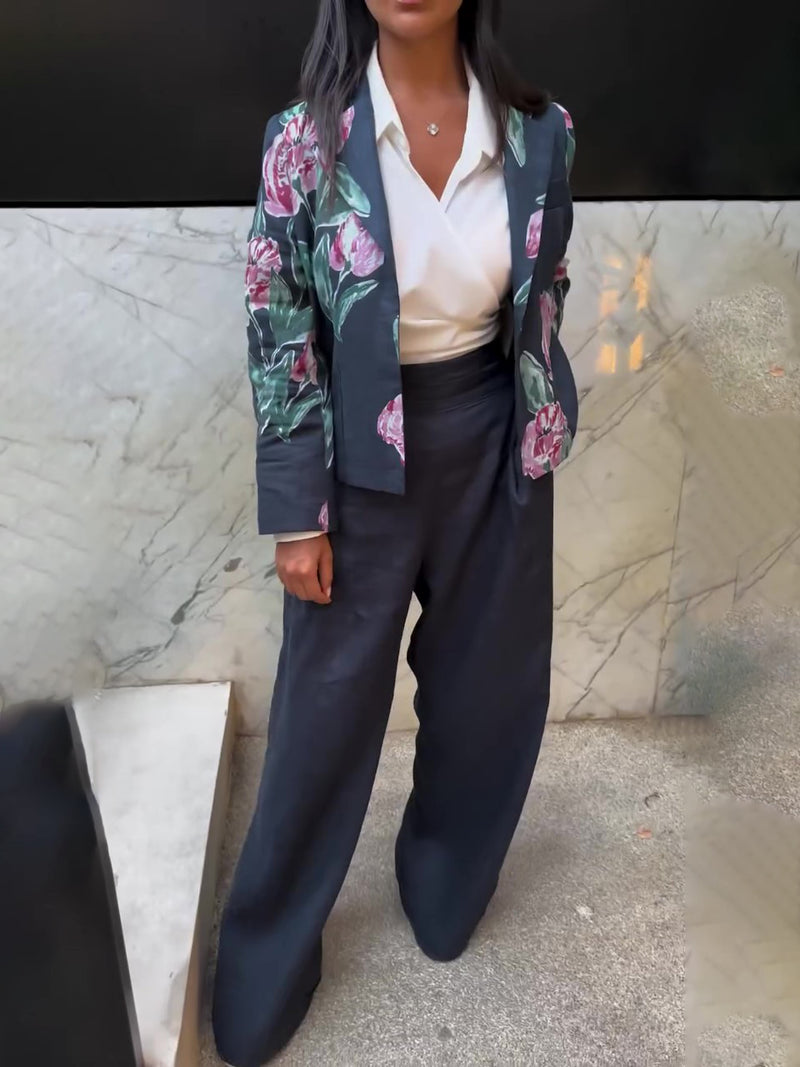 A Vintage Style Pants with Delicate Timeless Details