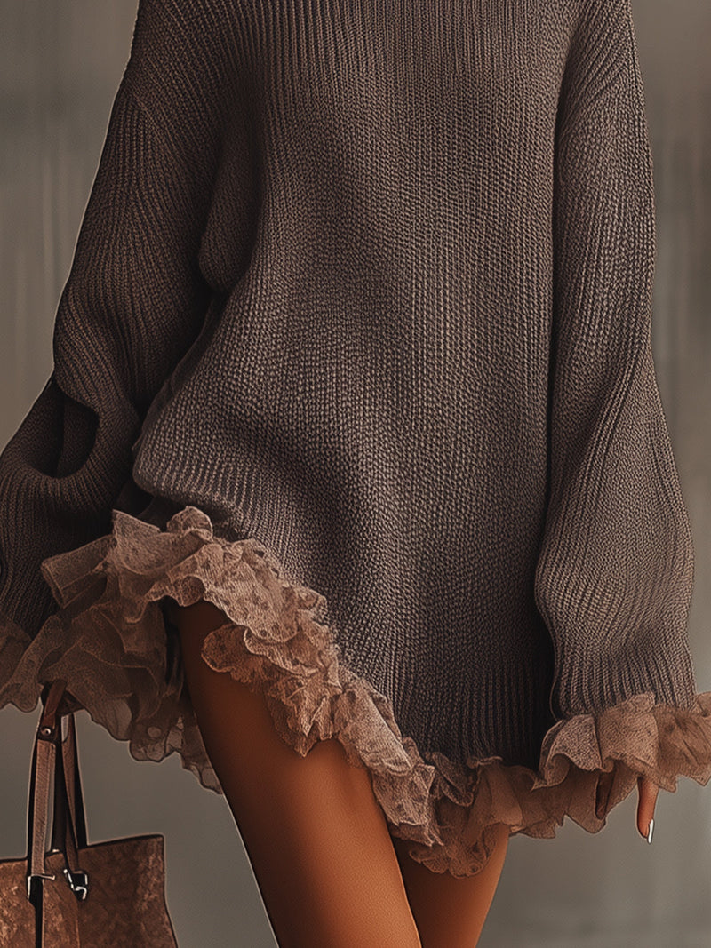 Classic Vintage Sweater with a Flattering Fit