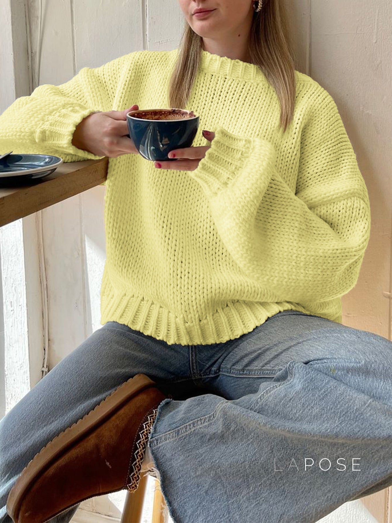 Beautifully Finished Sweater in a Timeless Design