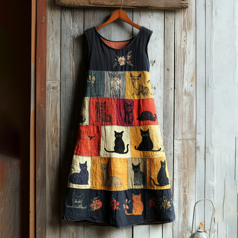 A Vintage Style Dress with Delicate Timeless Details