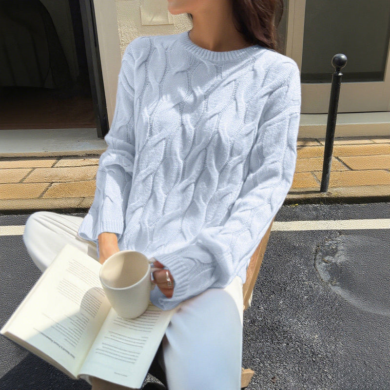 Well Tailored Sweater with a Graceful Silhouette