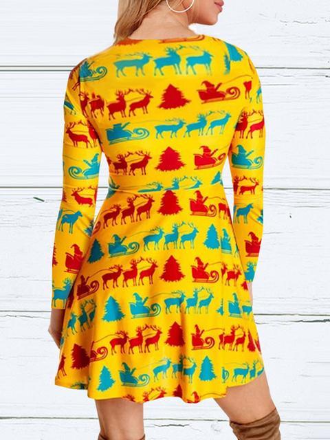 Classic Vintage Dress with a Flattering Fit