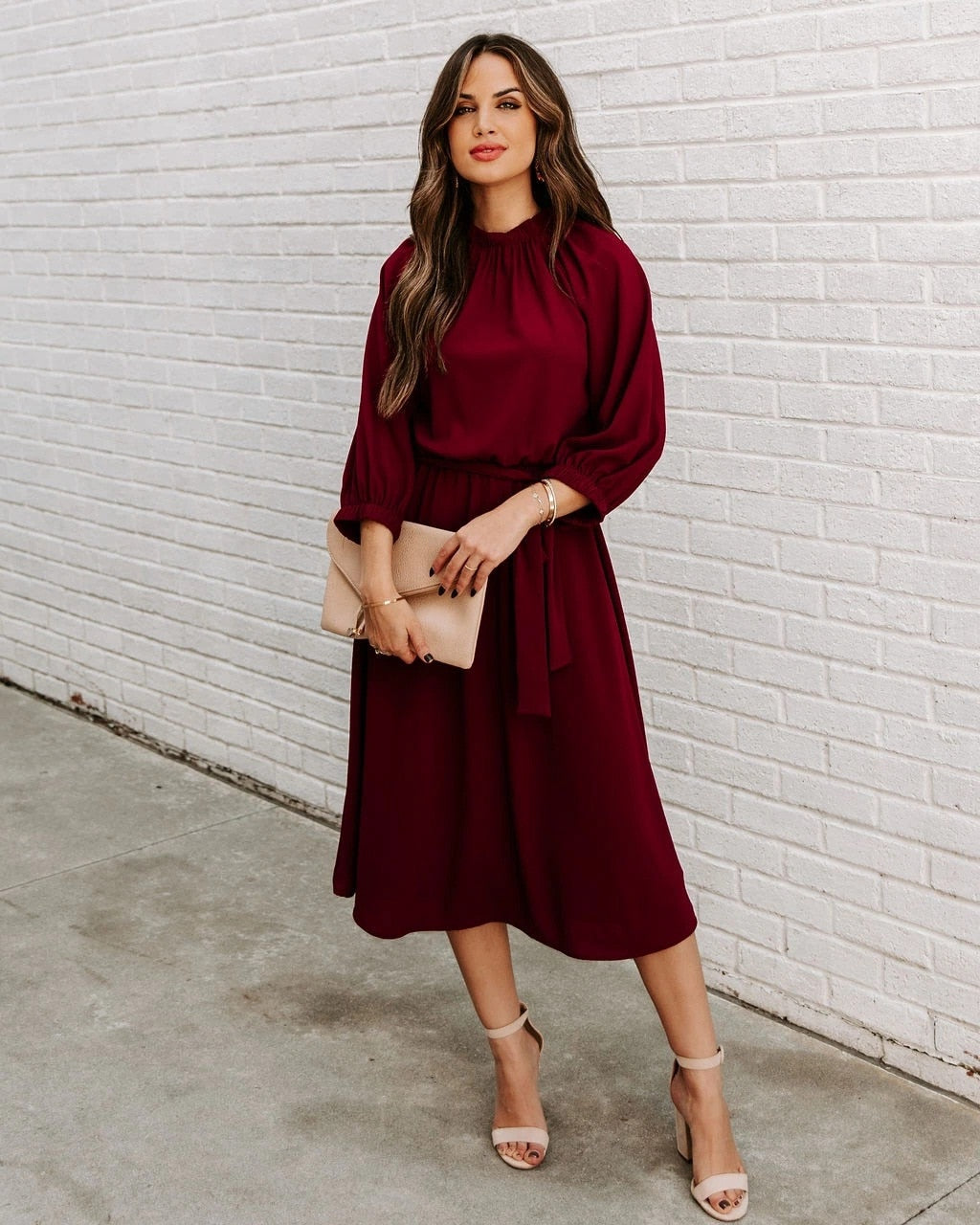 Elegantly Styled Dress for Everyday Wear