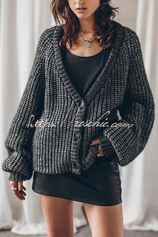 Classic Vintage Cardigan with a Flattering Fit