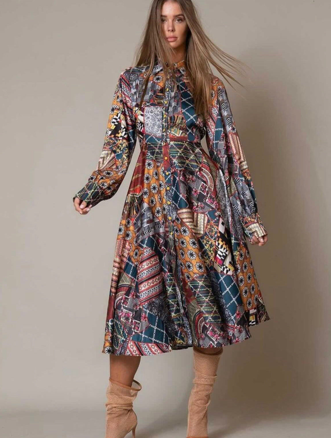 A Vintage Style Dress with Delicate Timeless Details