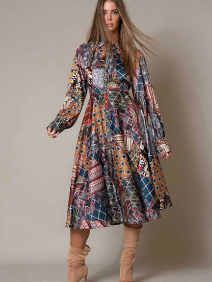 A Vintage Style Dress with Delicate Timeless Details