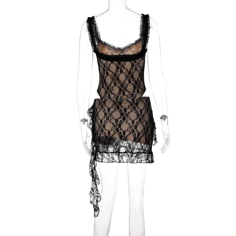 A Vintage Style Dress with Delicate Timeless Details