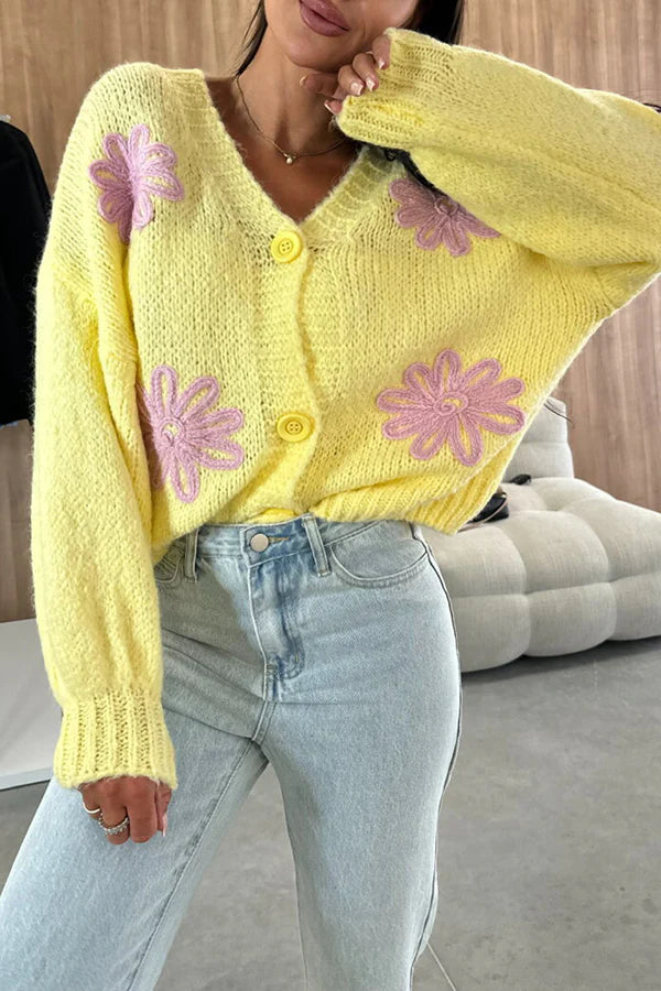 Vintage Inspired Cardigan with a Contemporary Edge