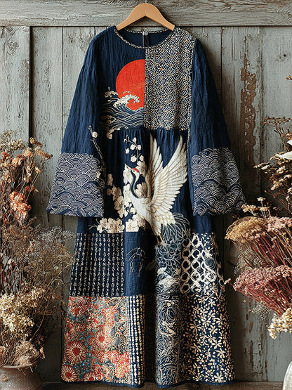 A Vintage Style Dress with Delicate Timeless Details