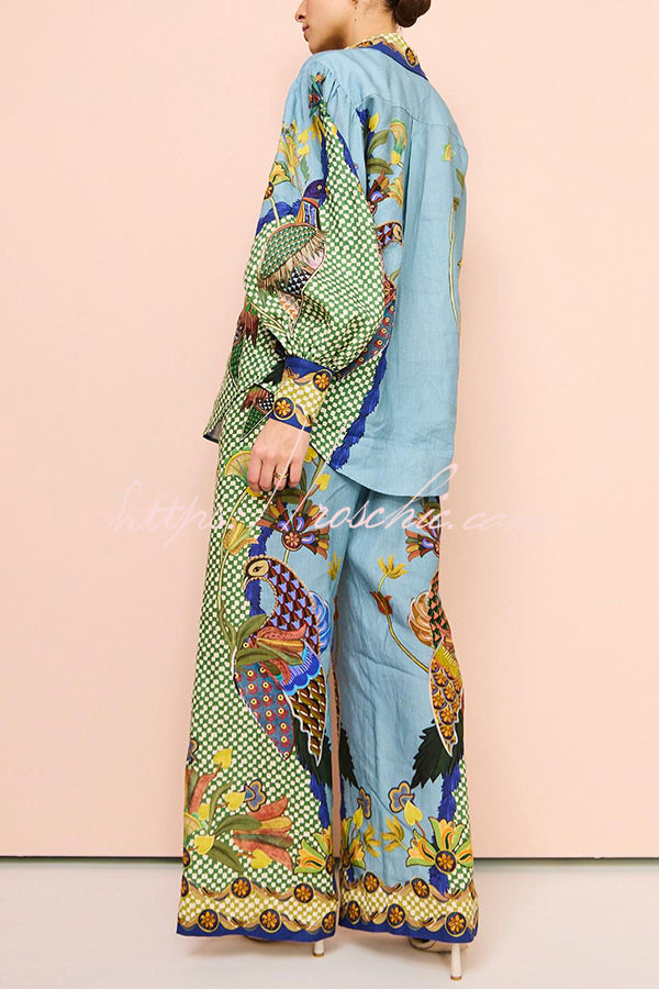 Well Tailored Pants with a Graceful Silhouette