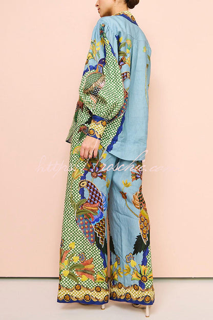 Well Tailored Pants with a Graceful Silhouette