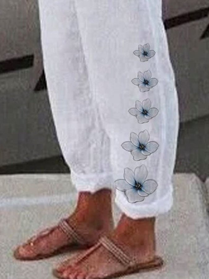 A Vintage Style Pants with Delicate Timeless Details