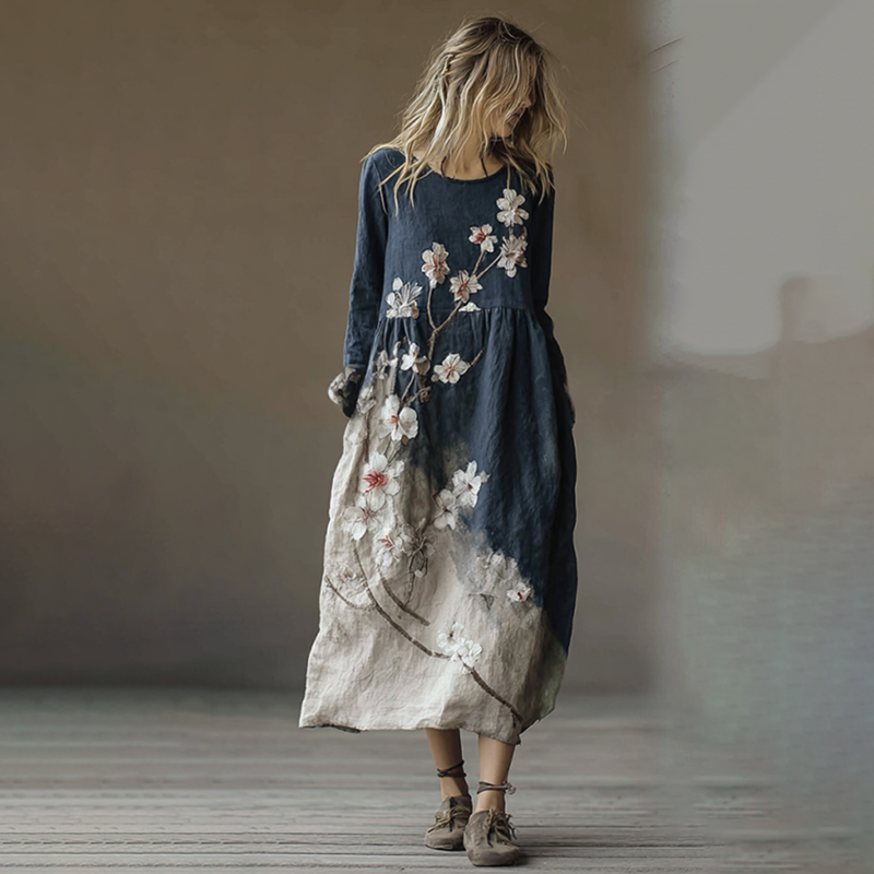 A Vintage Style Dress with Delicate Timeless Details