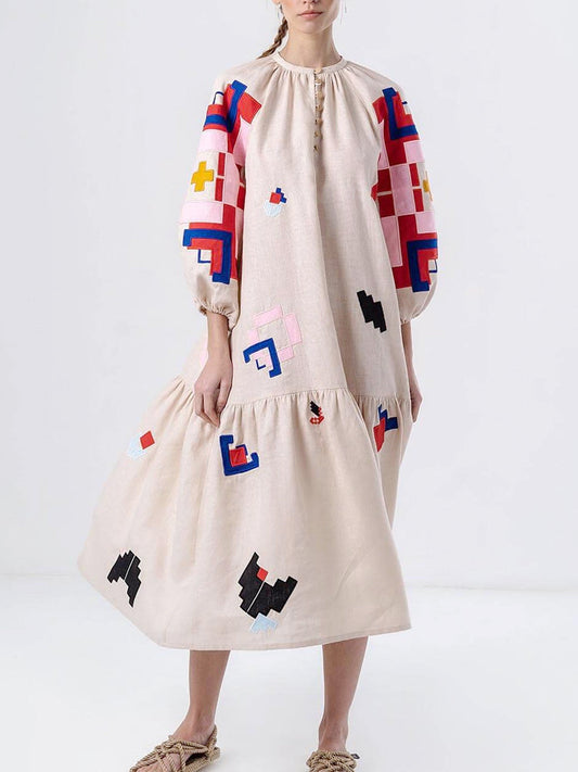 A Vintage Style Dress with Delicate Timeless Details