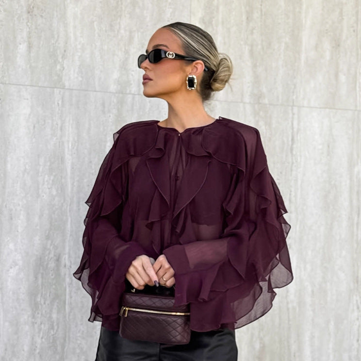 A Vintage Style Blouse with Delicate Timeless Details