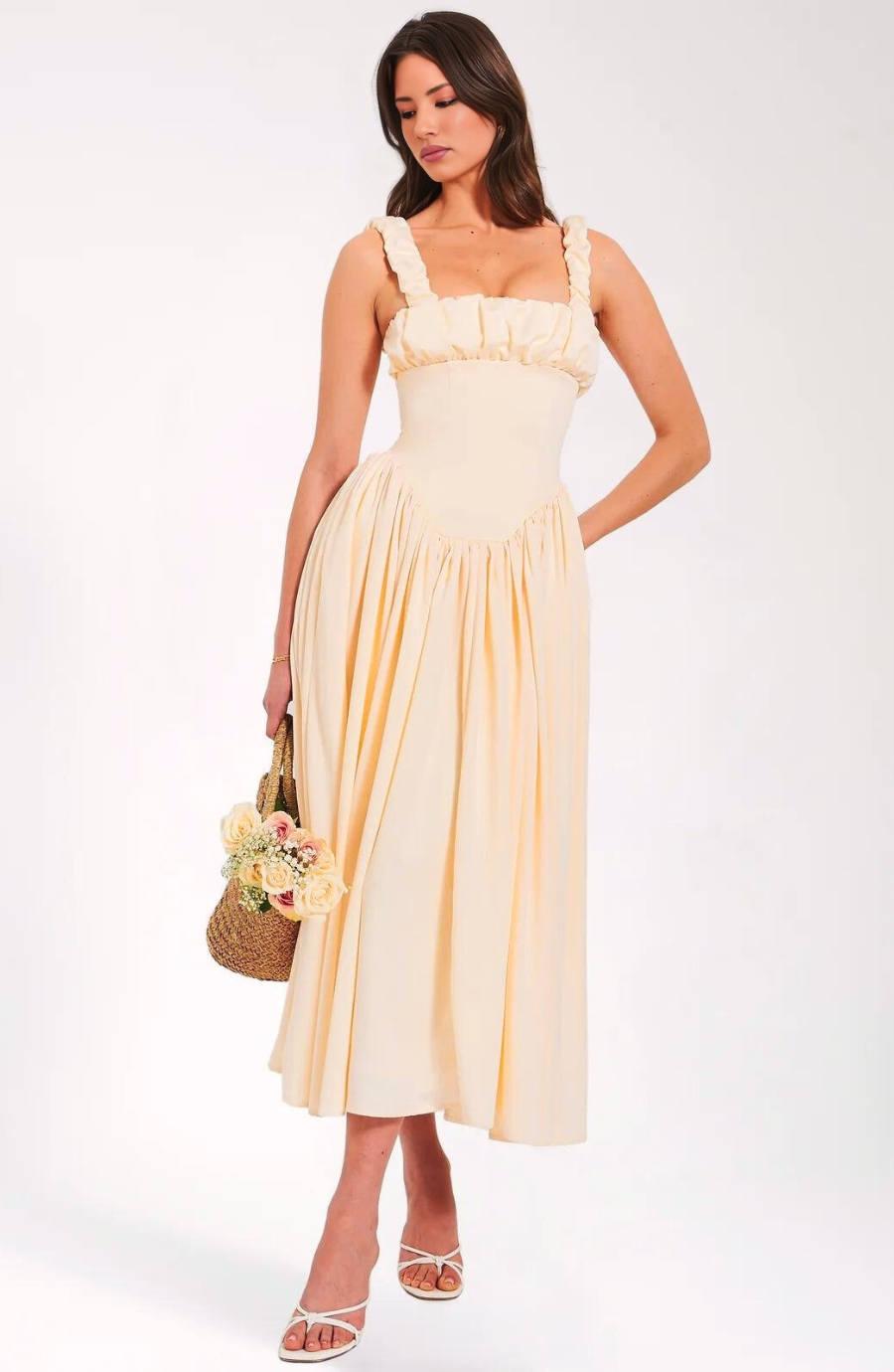 Classic Vintage Dress with a Flattering Fit