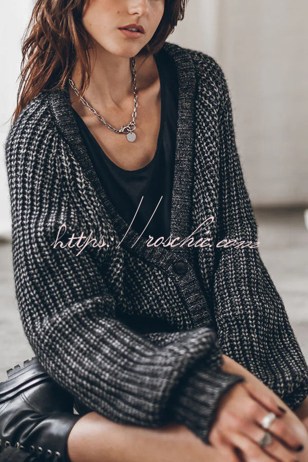 Beautifully Balanced Cardigan with Timeless Character