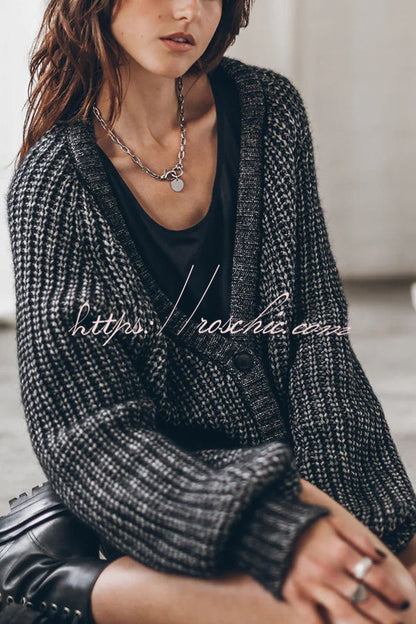 A Vintage Style Cardigan with Delicate Timeless Details
